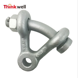 Pole Line Hardware forgiato tipo Y con cerniera a sfera e occhiello